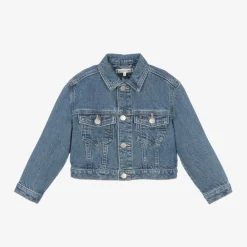 Tommy Hilfiger Coats & Jackets*Girls Blue Cropped Denim Jacket