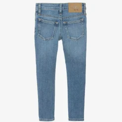 Calvin Klein Trousers*Girls Blue Denim Mid-Rise Skinny Jeans