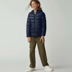 Canada Goose Coats & Jackets*Girls Blue Down Padded Cypress Jacket
