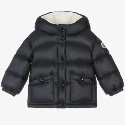 Moncler Enfant Coats & Jackets|Coats & Jackets*Girls Blue Down Padded Jacket