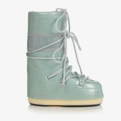 Moon Boot Snow Boots|Gifts*Girls Blue Glitter Snow Boots