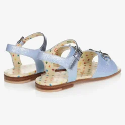 Gucci Sandals*Girls Blue Horsebit Sandals