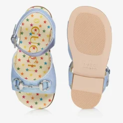 Gucci Sandals|Sandals*Girls Blue Horsebit Sandals