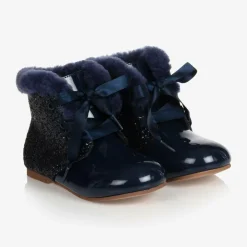 Beau KiD Boots|Boots*Girls Blue Leather Boots