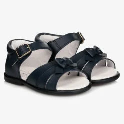 Childrens Classics Sandals|Sandals*Girls Blue Leather Sandals