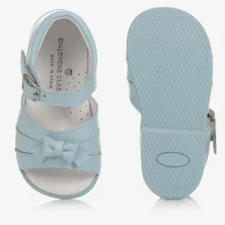 Childrens Classics Sandals|Sandals*Girls Blue Leather Sandals