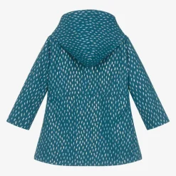 Hatley Coats & Jackets*Girls Blue Lightning Bolts Raincoat