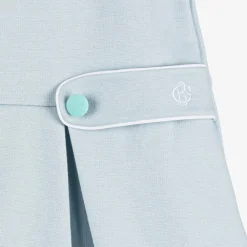 Beatrice amp; George Dresses*Girls Blue Milano Cotton Jersey Dress