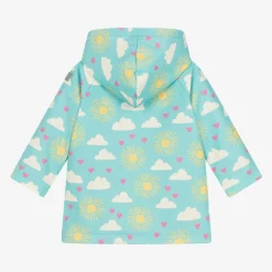 Hatley Coats & Jackets*Girls Blue Sunshine Raincoat
