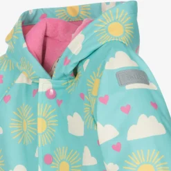 Hatley Coats & Jackets*Girls Blue Sunshine Raincoat