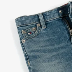 Tommy Hilfiger Skirts*Girls Blue Washed Denim Skirt