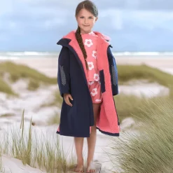 Mitty James Coats & Jackets*Girls Blue Water-Repellent Changing Coat