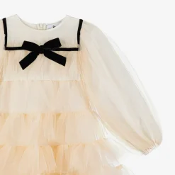 RaspberryPlum Dresses*Girls Blush Ivory Tulle Dress