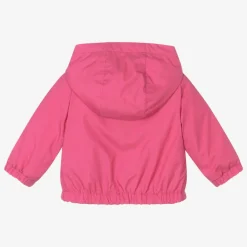 Moncler Enfant Coats & Jackets*Girls Bright Pink Evanthe Hooded Jacket