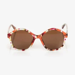 Chloé Clothing Accessories*Girls Brown & Pink Sunglasses