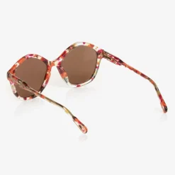 Chloé Clothing Accessories*Girls Brown & Pink Sunglasses