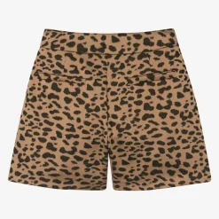 Fun amp; Fun Shorts*Girls Brown Cheetah Print Shorts
