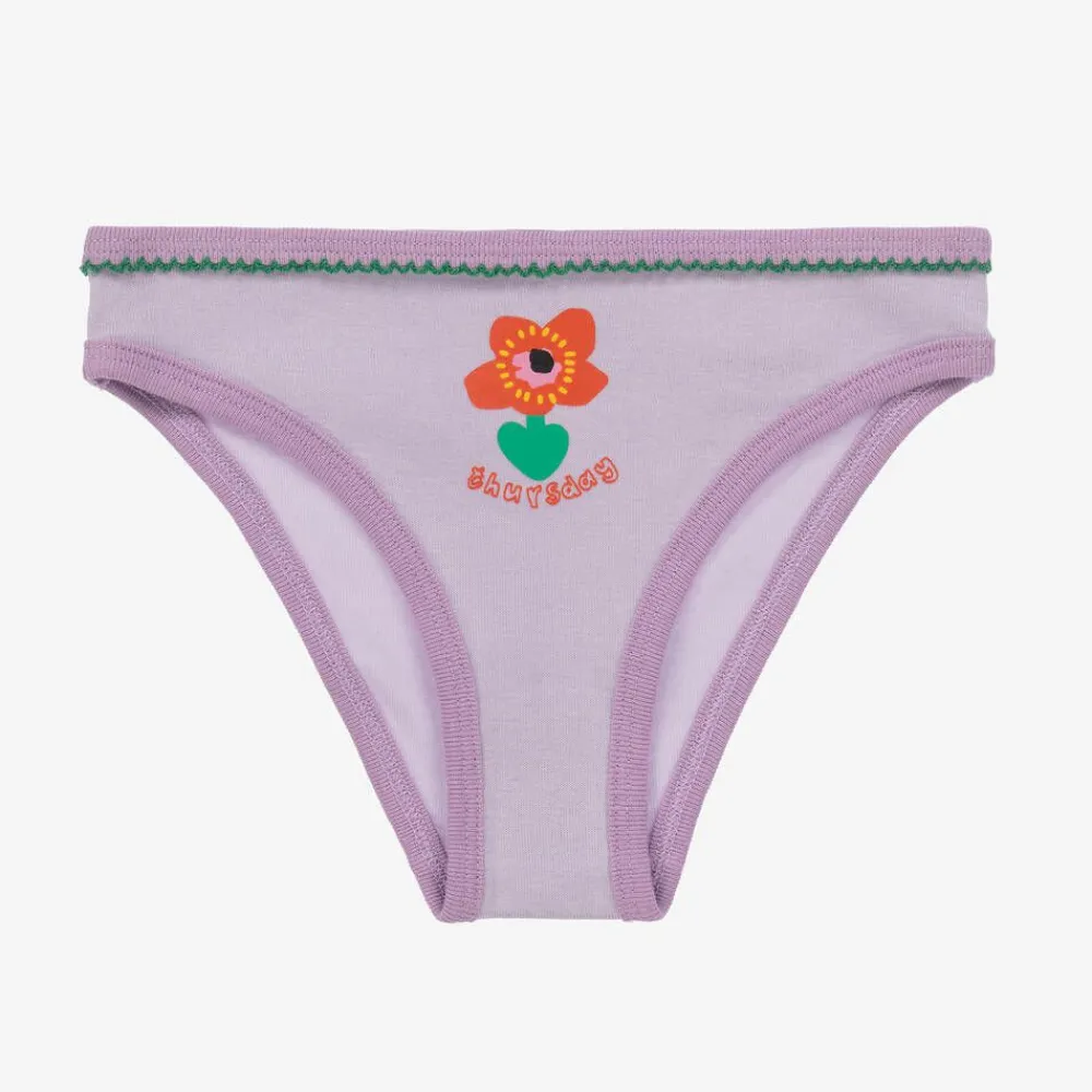 Stella McCartney Kids Underwear*Girls Colourful Cotton Knickers (7 Pack)