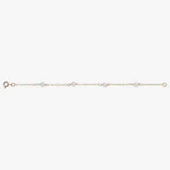 Raw Pearls Jewellery|Gifts*Girls 9ct Gold & Pearl Bracelet