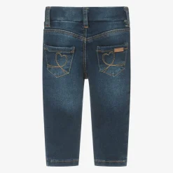 Mayoral Leggings|Leggings*Girls Dark Blue Denim Jeggings