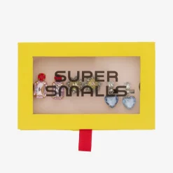 Super Smalls Jewellery*Girls Dinner & A Movie Clip-on Earrings (3 Pack)