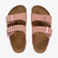 Birkenstock Sandals|Sandals*Girls Dusky Pink Buckle Sandals