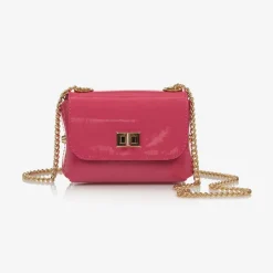 Zaccone Bags*Girls Fuchsia Pink Shoulder Bag (14cm)