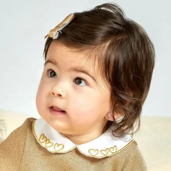 Bowtique London Hair Accessories*Girls Glittery Gold Hair Clips (2 Pack)