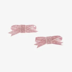 Bowtique London Hair Accessories*Girls Glittery Pink Hair Clips (2 Pack)