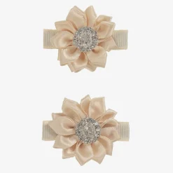 Cute Cute Hair Accessories*Girls Gold Hair Clips (2 Pack)