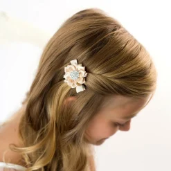 Cute Cute Hair Accessories*Girls Gold Hair Clips (2 Pack)
