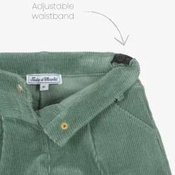 Tartine et Chocolat Shorts*Girls Green Corduroy Shorts