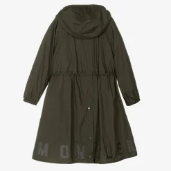 Moncler Enfant Coats & Jackets*Girls Green Down Parka Coat
