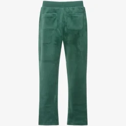 Juicy Couture Trousers*Girls Green Velour Flared Joggers
