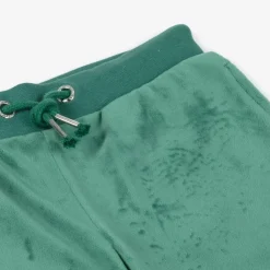 Juicy Couture Trousers*Girls Green Velour Flared Joggers