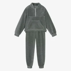 Mayoral Tracksuits*Girls Grey Corduroy Tracksuit
