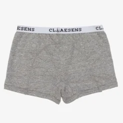 Claesens Underwear*Girls Grey Cotton Knickers (2 Pack)