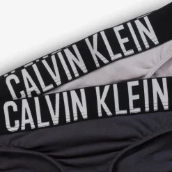 Calvin Klein Underwear*Girls Grey Cotton Knickers (2 Pack)
