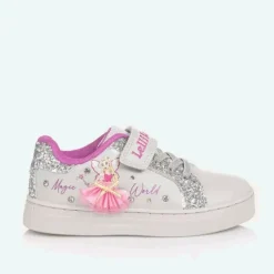 Lelli Kelly Trainers|Trainers*Girls Grey Fairy Light-Up Trainers