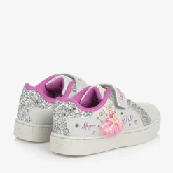 Lelli Kelly Trainers|Trainers*Girls Grey Fairy Light-Up Trainers