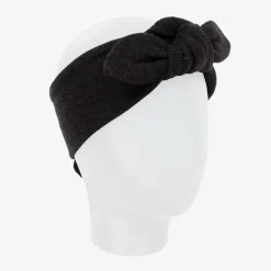1 + in the family Hair Accessories*Girls Grey Knitted Bow Headband