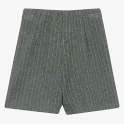 iDO Junior Skirts*Girls Grey Pinstripe Skort