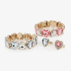 Super Smalls Jewellery*Girls Heart to Heart Bracelets & Rings Set