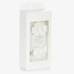 Abel amp; Lula Hair Accessories*Girls Ivory & Gold Headband & Hair Clip