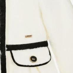 Patachou Coats & Jackets*Girls Ivory Bouclé Coat