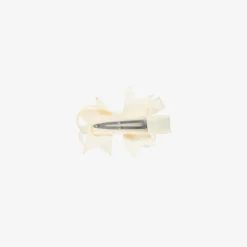 Bowtique London Hair Accessories*Girls Ivory Bow Hair Clip (4cm)