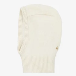 Bonpoint Hats*Girls Ivory Cashmere Balaclava