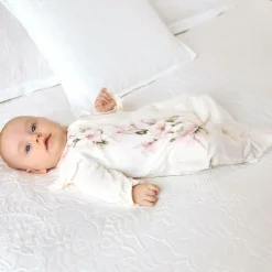 Sofija Babysuits*Girls Ivory Cotton Babygrow Set