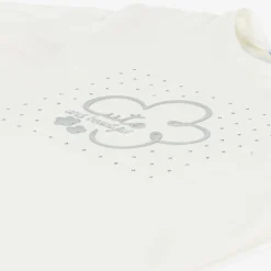 Mayoral Tops*Girls Ivory Cotton Diamanté Top