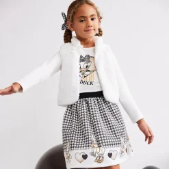 Everything Must Change Tops*Girls Ivory Cotton Disney Top